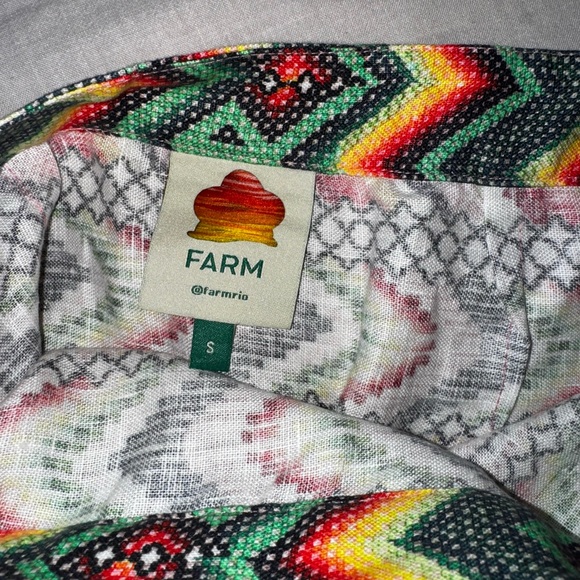 FARM Rio Multicolor Patterned Skirt - Picture 3 of 4